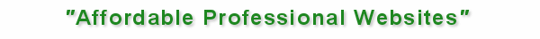 Affordable Professional Websites